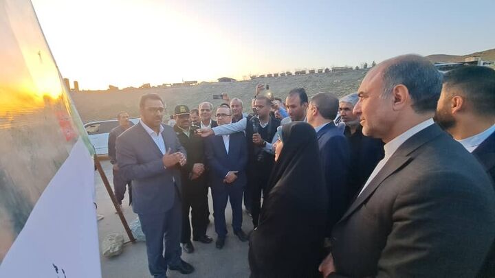 بازدید وزیر راه و شهرسازی از سه قطعه باقیمانده راه اصلی مشهد - سرخس  وزیر
