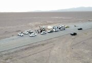 برپایی ایستگاه صرف نوشیدنی صلواتی در مسیرهای مستعد خوابآلودگی خراسان جنوبی