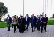 ببینید | بازديد وزير راه و شهرسازی از بندر باكو