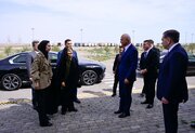 ببینید | بازديد وزير راه و شهرسازی از بندر باكو
