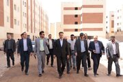 ببینید_بازدید استاندار و مدیرکل راه و شهرسازی استان یزد از پروژه های طرح نهضت ملی مسکن