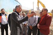 ببینید|بازدید مهندس علی زندی فر مدیر کل راهداری و حمل و نقل جادهای استان البرز از پروژه های راهداری آزادراه کرج قزوین