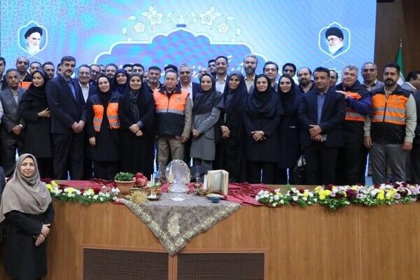 تجلیل از ۲۸ خادم برتر سفرهای نوروزی ۱۴۰۴ عکس