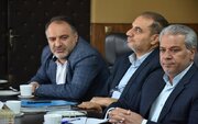 جلسه بررسی اجرای طرح نهضت ملی مسکن در سایت 52 هکتاری مهدیشهر استان سمنان