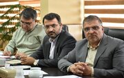 جلسه بررسی اجرای طرح نهضت ملی مسکن در سایت 52 هکتاری مهدیشهر استان سمنان