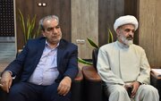 ببینید| نشست مدیرکل راه و شهرسازی استان سمنان با فرماندار گرمسار