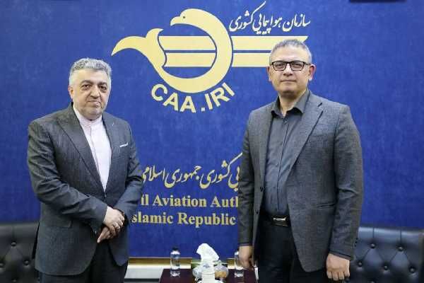 ارتقای همکاریهای حمل و نقل هوایی ایران و بلاروس کلید خورد پور فرزانه