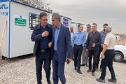 ببینید|بازدید مدیر کلراهداری وحملونقل جاده ای البرز ومدیر عامل شرکت ساخت آزادراه شمالی کرج از پروژه تعریض آزاد راه کرج قزوین حد فاصل گلدشت تا بهشت سکینه (س)کرج