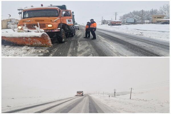 ویدئو | برفروبی جادههای شهرستانهای اهر، هوراند و کلیبر با تلاش راهداران پرتلاش آذربایجان شرقی برف