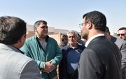 ببینید | بازدید مسئولان استان سمنان از پروژه های مسکونی شهر جدید ایوانکی