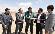 ببینید | بازدید مسئولان استان سمنان از اراضی نهضت ملی مسکن ایوانکی