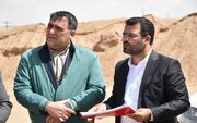ببینید | بازدید مسئولان استان سمنان از اراضی نهضت ملی مسکن ایوانکی
