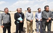 ببینید | بازدید مسئولان استان سمنان از اراضی نهضت ملی مسکن ایوانکی
