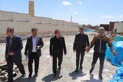 ببینید | بازدید مدیرکل راه و شهرسازی استان البرز ازبیمارستان 260 تختخوابی سیدالشهداء کرج