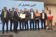 ببينيد | انتخاب ادارهكل راهداري و حملونقل جادهاي در آيين تجليل از خادمين ستاد اجرايي خدمات سفر استان اصفهان