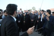 ببینید | بازدید وزیر راه و شهرسازی از مراحل تکمیل سه راهی خور-جندق و سه راهی مشجری