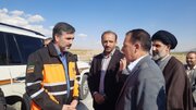 ببینید| بازدید رئیس سازمان راهداری و حمل و نقل جادهای کشور از محورهای غرب استان اصفهان