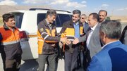 ببینید| بازدید رئیس سازمان راهداری و حمل و نقل جادهای کشور از محورهای غرب استان اصفهان