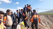 ببینید| بازدید رئیس سازمان راهداری و حمل و نقل جادهای کشور از محورهای غرب استان اصفهان