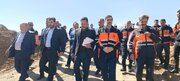 ببینید| بازدید رئیس سازمان راهداری و حمل و نقل جادهای کشور از محورهای غرب استان اصفهان
