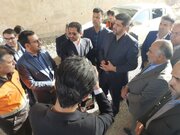 ببینید| بازدید معاون برنامهریزی و مدیریت منابع وزارت راه و شهرسازی از پروژههای عمرانی شهرستان لنجان