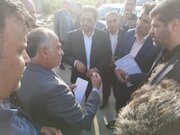ببینید| بازدید معاون برنامهریزی و مدیریت منابع وزارت راه و شهرسازی از پروژههای عمرانی شهرستان لنجان