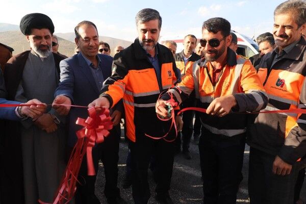 پروژه باند دوم محور چادگان اصفهان به بهرهبرداری رسید  چادگان