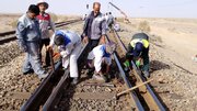 آغاز فاز دوم نصب سوزن‌های بتنی سنگین در راه‌آهن شرق/ افزایش ایمنی و سرعت قطارها تا ۹۰ کیلومتر در ساعت