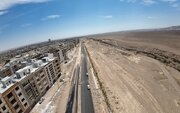 ببینید | عملیات آماده سازی سایت 12/6 هکتاری شهرک کوهسار سمنان