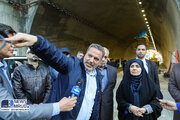 ببینید | بازدید وزیر راه و شهرسازی از روند احداث آزادراه تهران _ شمال