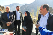ببینید | بازدید وزیر راه و شهرسازی از روند احداث آزادراه تهران _ شمال