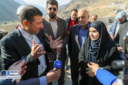 ببینید | بازدید وزیر راه و شهرسازی از روند احداث آزادراه تهران _ شمال