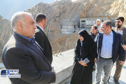 ببینید | بازدید وزیر راه و شهرسازی از روند احداث آزادراه تهران _ شمال