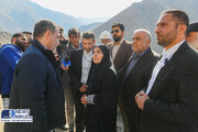 ببینید | بازدید وزیر راه و شهرسازی از روند احداث آزادراه تهران _ شمال