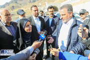 ببینید | بازدید وزیر راه و شهرسازی از روند احداث آزادراه تهران _ شمال