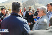 ببینید | بازدید وزیر راه و شهرسازی از روند احداث آزادراه تهران _ شمال