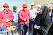 ببینید | بازدید وزیر راه و شهرسازی از روند احداث آزادراه تهران _ شمال