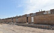 ببینید | پیشرفت فیزیکی فاز اول پروژه خانه های ویلایی جایگزین مسکن مهر ناایمن سمنان