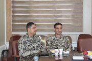 مراسم تودیع و معارفه یگان - همدان