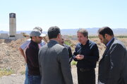 بازدید مدیرکل راه و شهرسازی استان البرز از پل تقاطع غیرهمسطح کمربندی شهرستان اشتهارد