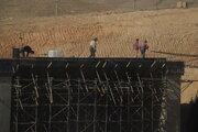 بازدید مدیرکل راه و شهرسازی استان البرز از پروژه آزادراه شمالی کرج و پل‌های B0 و B1 بیلقان