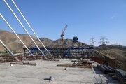 بازدید مدیرکل راه و شهرسازی استان البرز از پروژه آزادراه شمالی کرج و پل‌های B0 و B1 بیلقان
