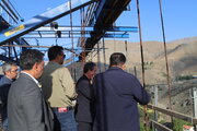 بازدید مدیرکل راه و شهرسازی استان البرز از پروژه آزادراه شمالی کرج و پل‌های B0 و B1 بیلقان
