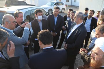 بازدید مسئولین استان البرز از سایت نهضت ملی مسکن شهرستان اشتهارد