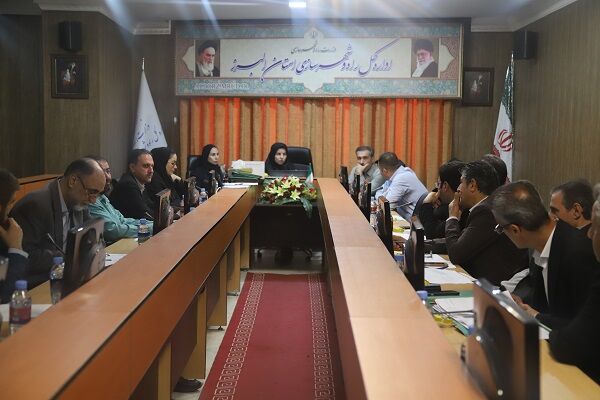 اولین جلسه گروه کاری کارگروه زیر بنایی در سال 1404 استان البرز برگزار شد