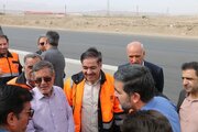 بازدید از پروژه های راهداری اراک