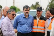 بازدید از پروژه های راهداری اراک