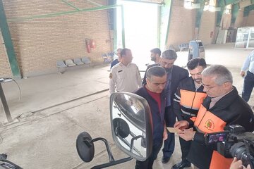 ببینید| بازدید مدیرکل راهداری گلستان از مرکز معاینه فنی ماشین های سنگین به مناسبت روز ایمنی حمل و نقل