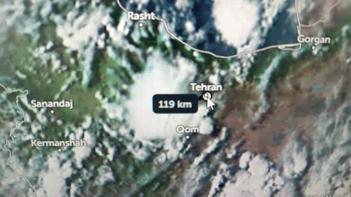 هشدار هواشناسی نسبت به ورود طوفان تندری به تهران طوفان تهران