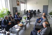 ببینید|دیدار علی زندی فر مدیر کل راهداری و حمل و نقل جادهای استان البرز بهمراه معاونین با قدرت الله سیف معاون سیاسی ،امنیتی و امور اجتماعی استانداری البرز